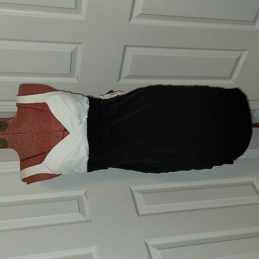 Black and white dress nwt